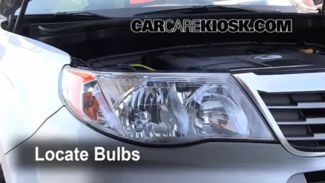 2009 Subaru Forester XT Limited 2.5L 4 Cyl. Turbo Luces Luz de estacionamiento (reemplazar foco)